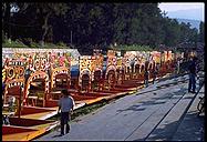 Gondolas at Xochimilco